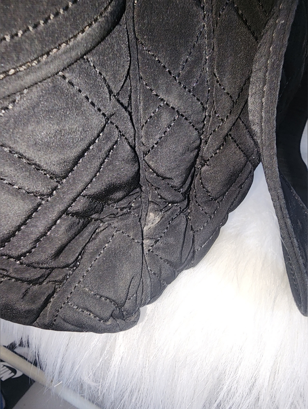 Vera Bradley Black Quilted On the StrollTote Bag Diaper Bag - Picture 5 of 9